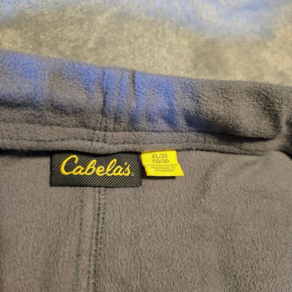 Cabela's mens XL/30 fleece pant - Picture 5 of 7